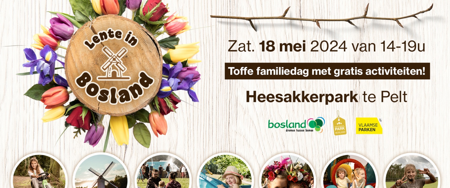 Lente in Bosland