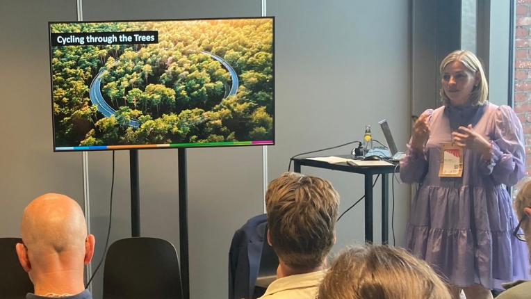 Nele Lijnen op IUCN conferentie Brugge