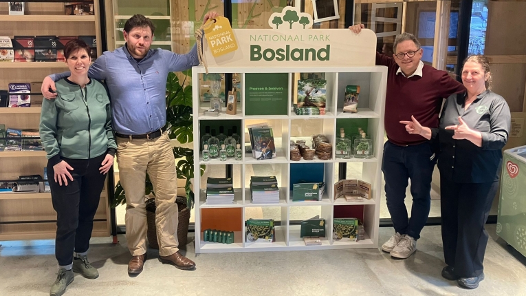 Nationaal Park Bosland - Productendisplay Roompot Eksel