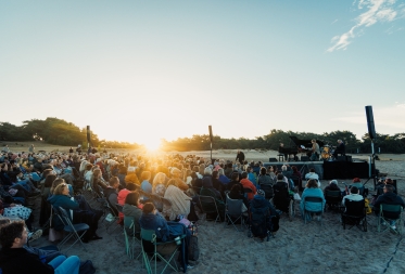 Een soundtrack voor de Sahara: Jef Neve, Mario Goossens en Marijke Maes wekten Nationaal Park Bosland