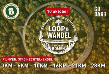 Loop en wandel door de Bomen 