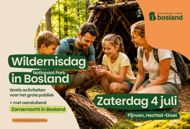 Wildernisdag in Nationaal Park Bosland